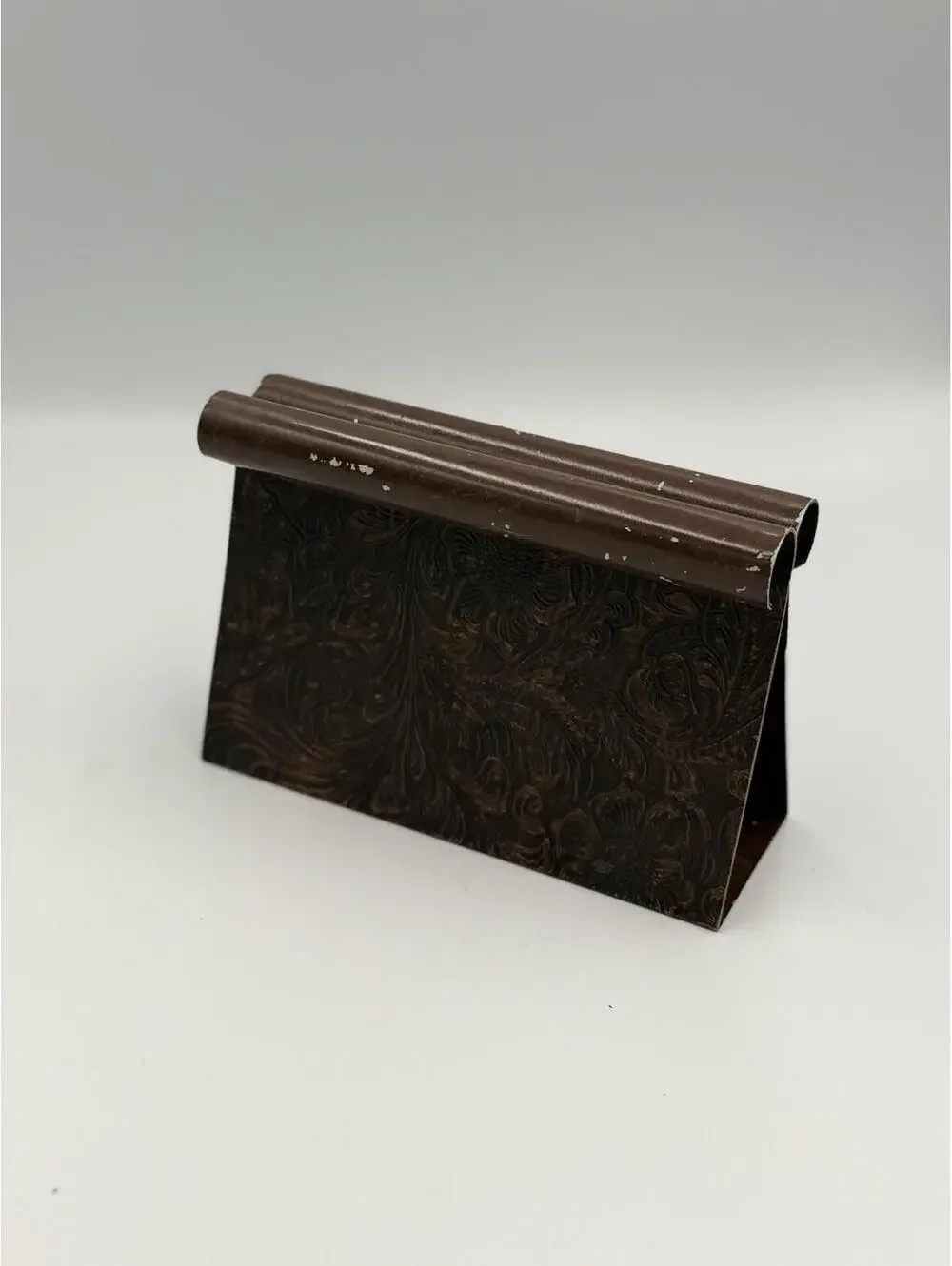 Rare Arizona 75th Anniversary Art Engraved Copper Style Napkin Holder